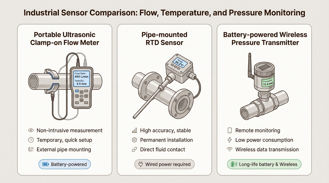 Deploying portable and wireless measurement tools provides a critical stop-gap to maintain production during unexpected instrument failures