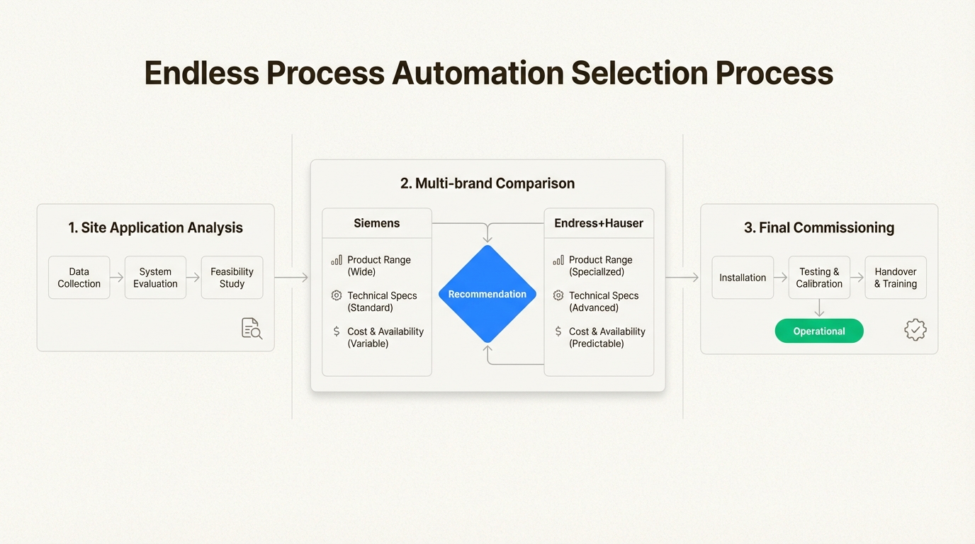 Our vendor-neutral approach ensures you receive a flowmeter tailored to your specific technical requirements rather than a manufacturer's sales target.
