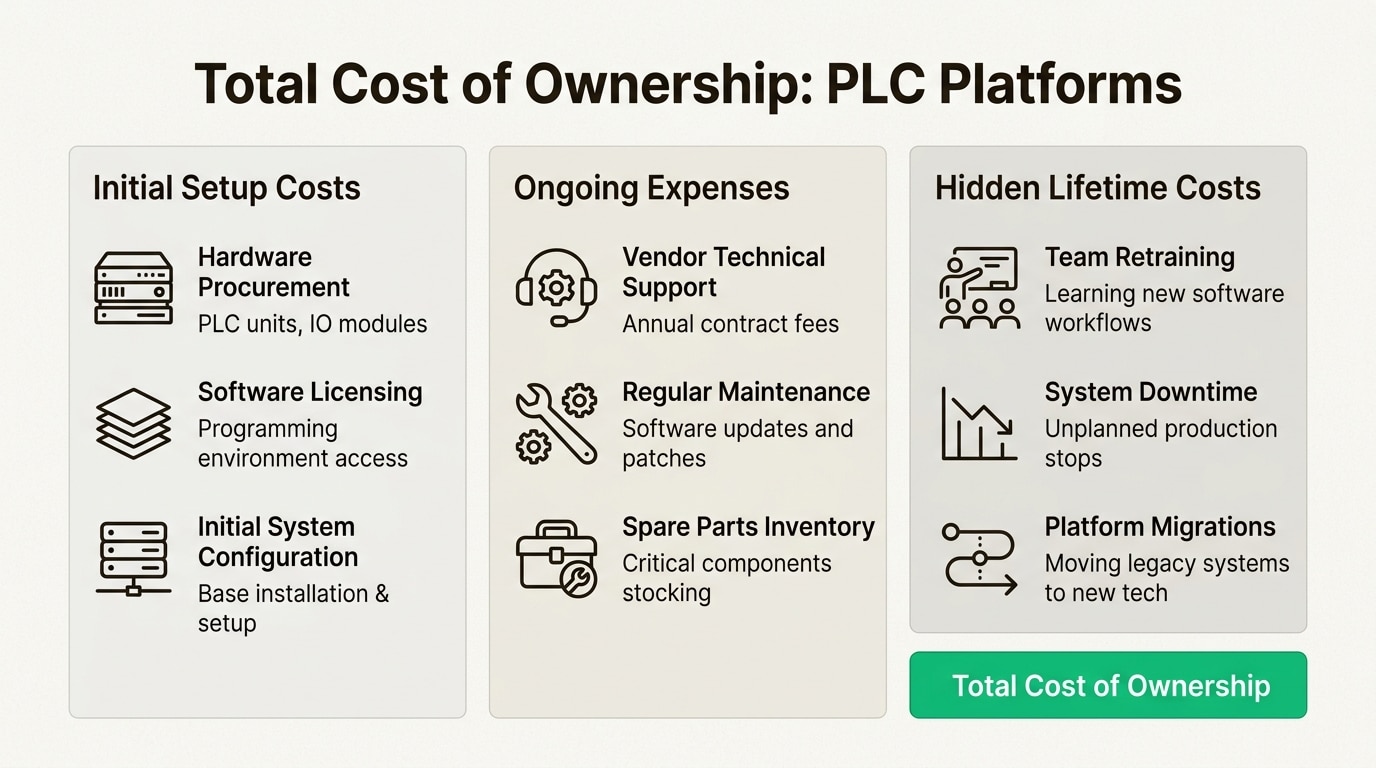 Rockwell vs Siemens PLC comparison: A technical guide for Australian industry 7 A comprehensive view of total ownership costs helps Australian plant managers budget for the entire 15 to 20-year lifecycle of their automation assets.